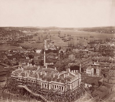 Der Bosporus vom Beyazd-Turm von J. Pascal Sebah